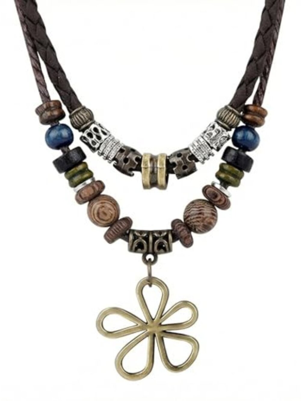 New - Boho Necklace for Women,Vintage Butterfly Pendant Necklaces,Adjustable